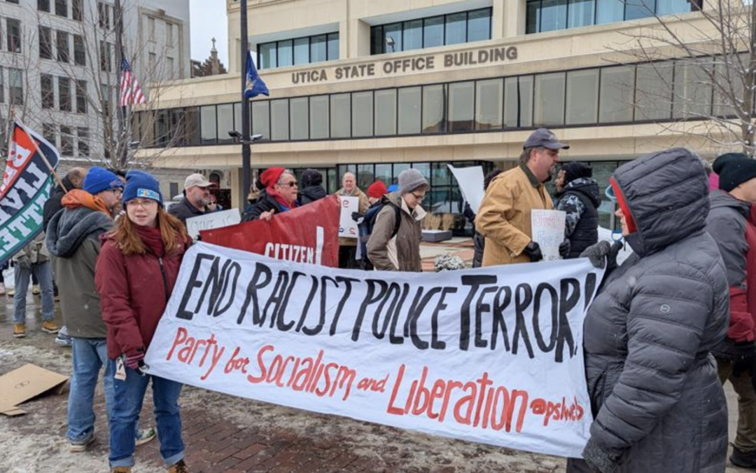 Daily Sentinel – Dozens march in Utica seeking justice for slain inmate Robert Brooks